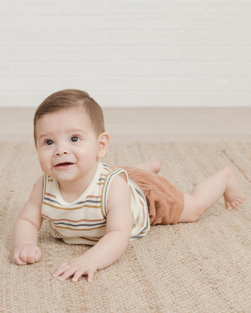 Quincy Mae - Terry Cloth Tank Top + Shorts (Multi Colors 3-6 mths)