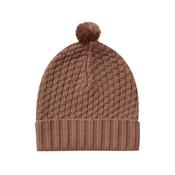 Quincy Mae - Knit Pom Pom Beanie (Multi Colours)